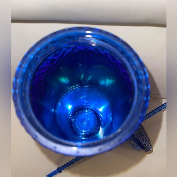 💙💙Starbucks 2022 Christmas Azure Blue Jeweled Venti Tumbler - Picture 4 of 5